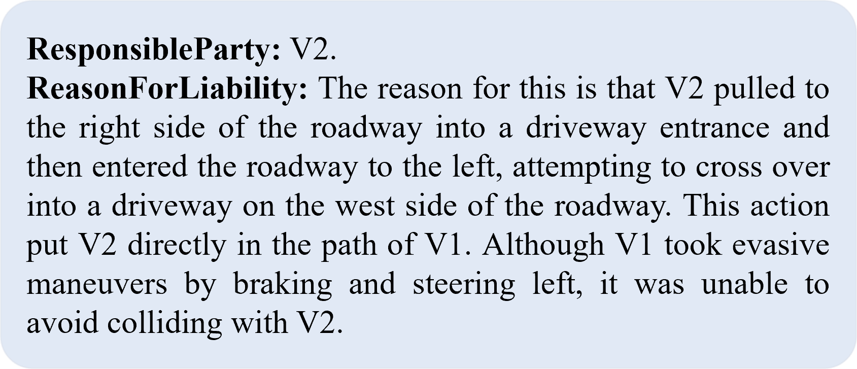 Liability Determination
